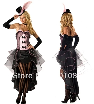 

FREE SHIPPING zt4792 burlesqule costume deluxe costume
