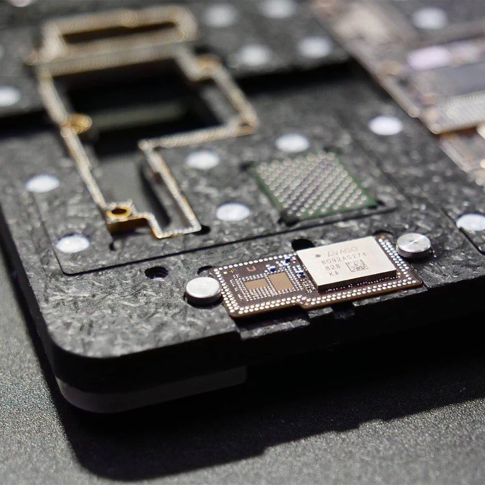 Зажимы для материнской платы BGA ремонтный инструмент iPhone X XS MAX паяльная сетка