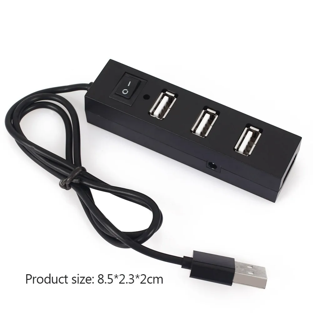 4 портовый USB 2 0 концентратор конвертер с usb адаптером Swithch сетевой универсальный