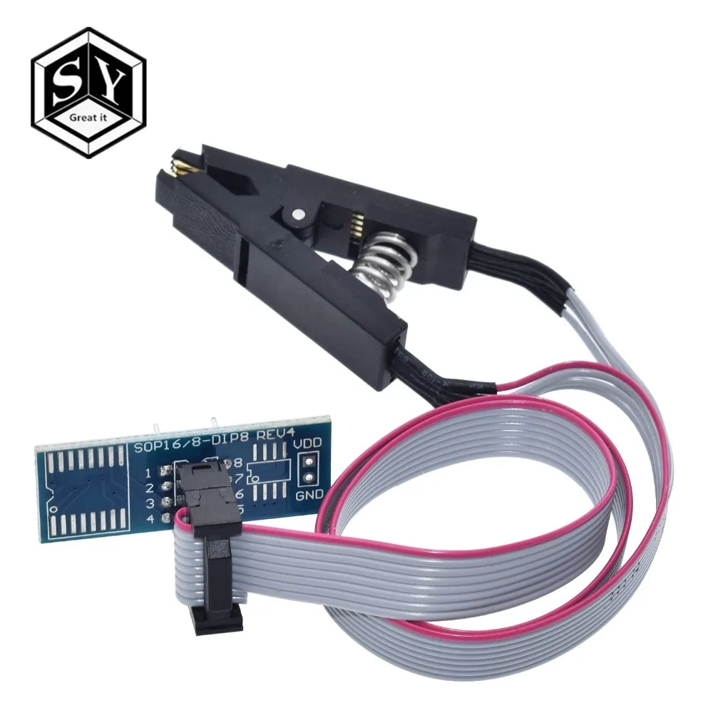 1 шт. отличная умная электроника CH340 CH340G CH341 CH341A 24 25 серия EEPROM флэш-память биос USB программатор с программным обеспечением и Драйвером