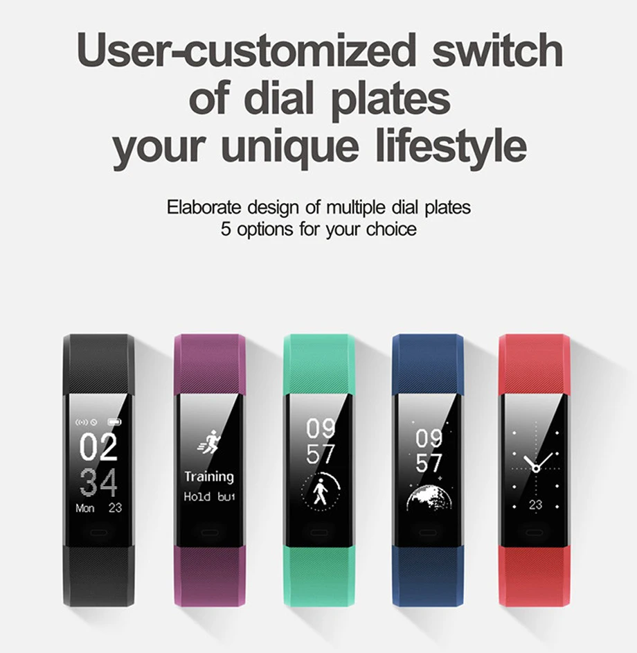 S IP67 Profession Waterproof S115 Smart bracelet Bluetooth Smartbands Sports Wristbands Band for android iOS Drop shipping | Электроника