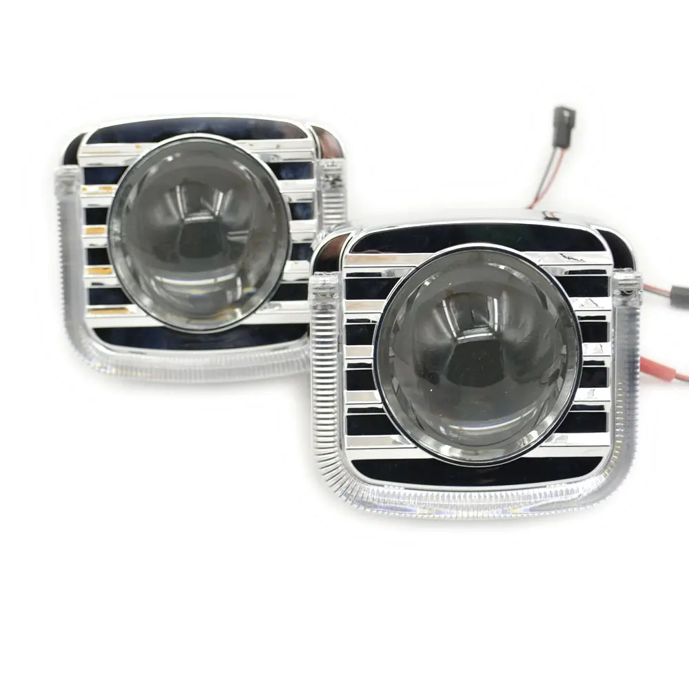 2 5 дюймовые биксеноновые HID H1 проекционные линзы светодиодные дневные U образные