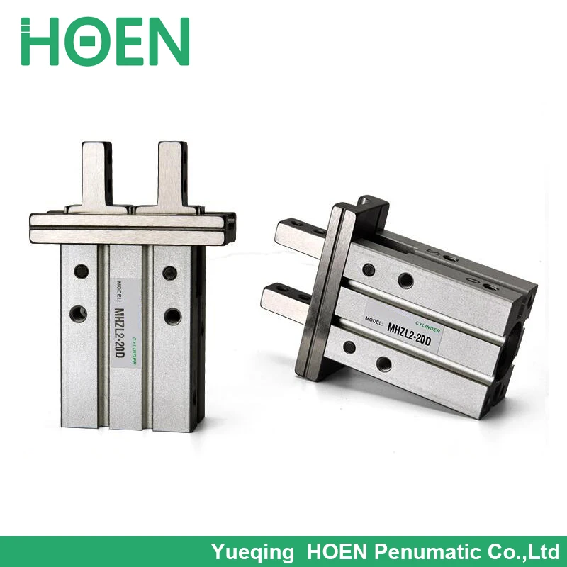 Серия MHZL2 длинный ход параллельный стиль воздушный цилиндр захвата в стиле виде