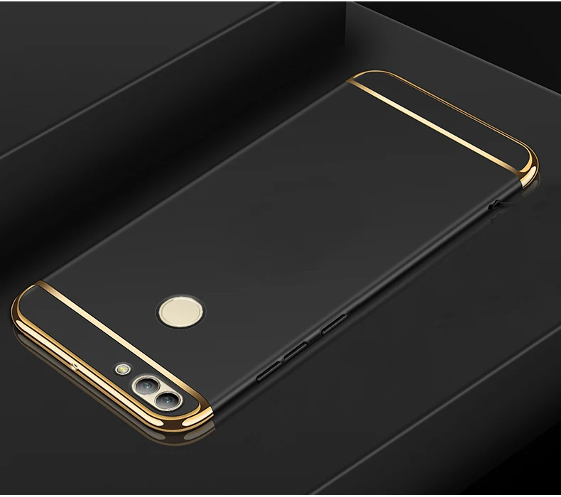 Для Huawei P Smart Plus Ультра тонкая рамка с покрытием жесткий чехол для P20 Pro Mate 20 Lite Honor 7C