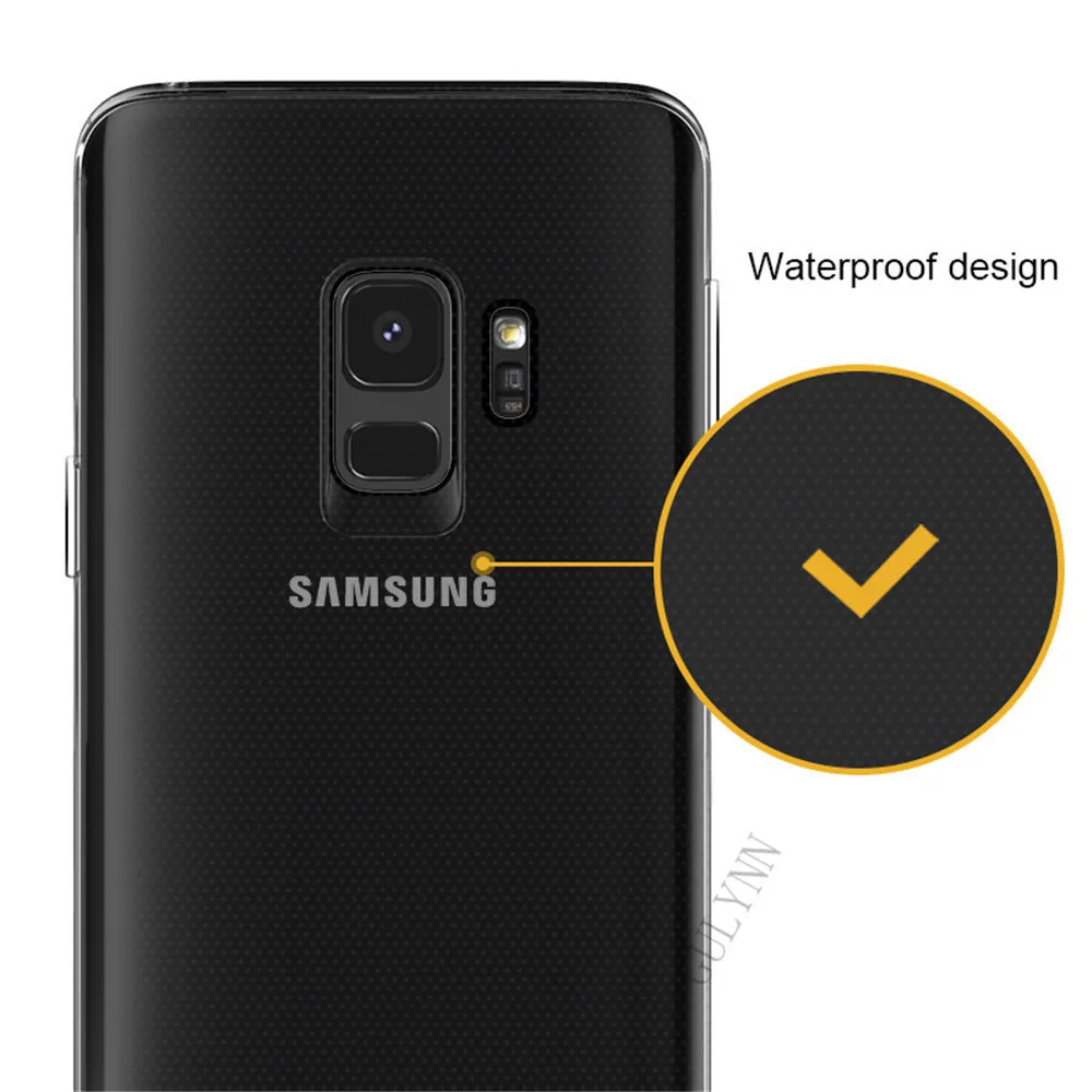Ультра тонкий прозрачный силиконовый чехол для samsung Galaxy S9 S8 A6 A8 плюс Чехол J3 J4 J5 J6 J7