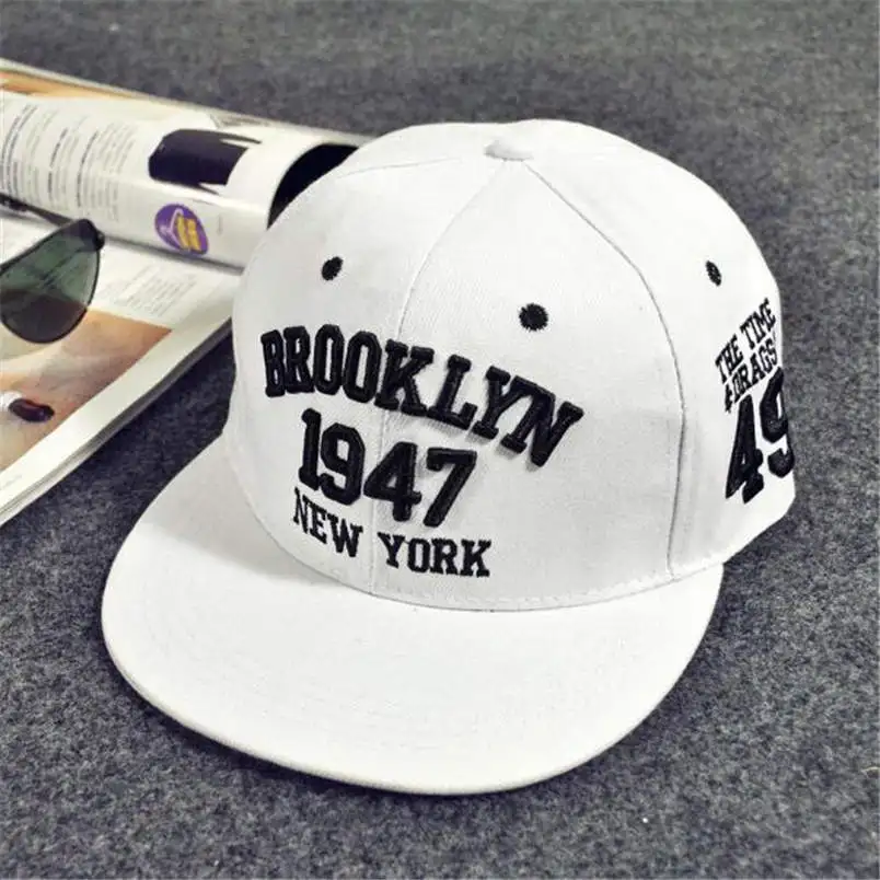 Бейсболки Женская Мужская модная вышивка Snapback Регулируемая Летняя Повседневная