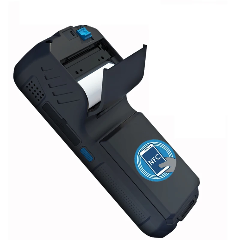 ENGONUS 980 Android PDA Мобильный платежный терминал термопринтер ручной КПК Bluetooth сканер