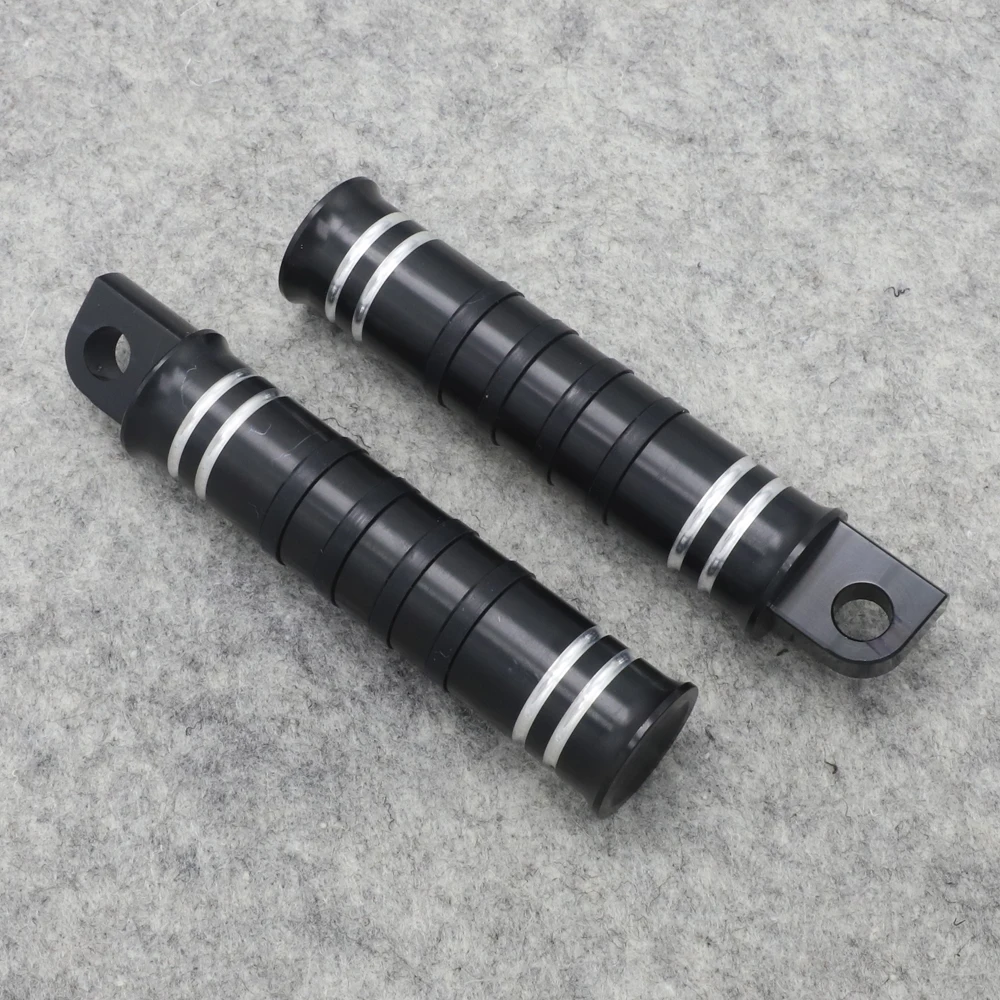 

Motorcycle CNC Aluminum Foot Rest Rear Front Foot Pegs Pedal Black For Harley Sportster 883 1200 Touring Dyna & Softail