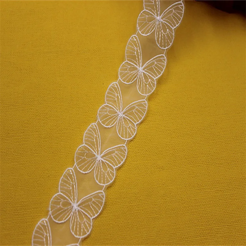 5 ярдов вышивка французская чистая кружевная ткань высокого качества 3D ручной