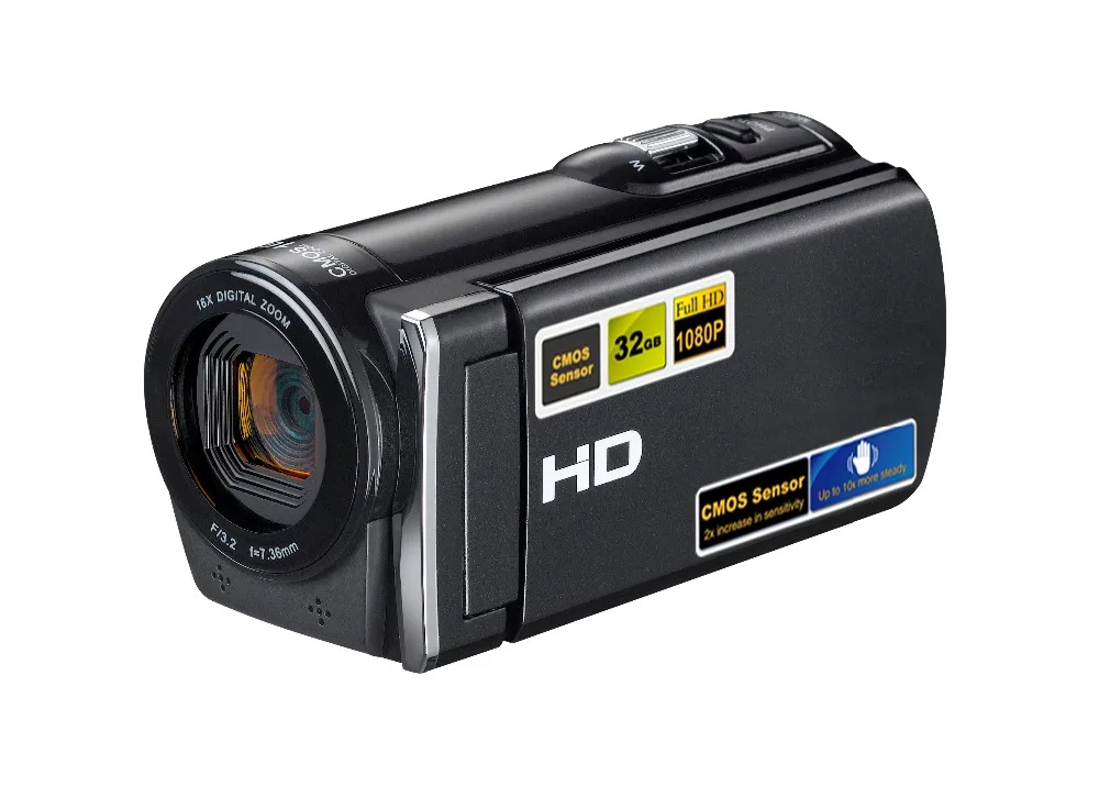 12MP 5.0MP CMOS профессиональная видео Камера DVR HDV-601s 3 0 &quot720P HD Цифровая видеокамера PC Cam