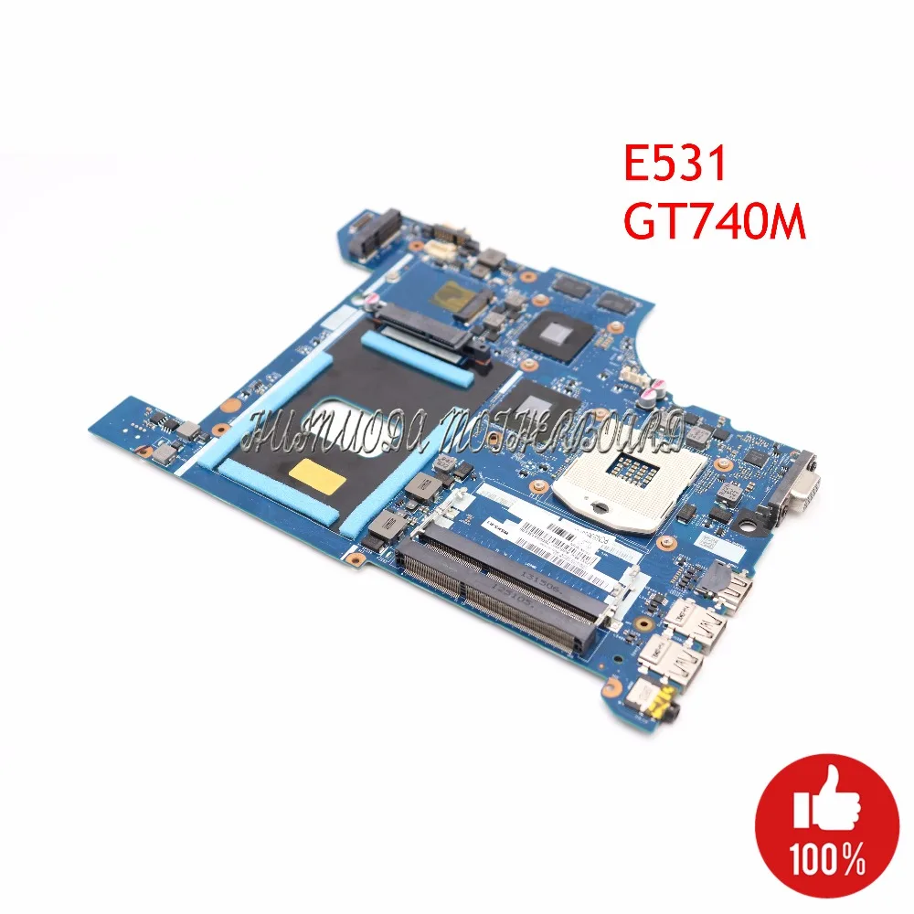 NOKOTION 04Y1304 VILE2 NM A044 материнская плата для ноутбука Lenovo thinkpad edge E531 HD4000 DDR3 GT740M