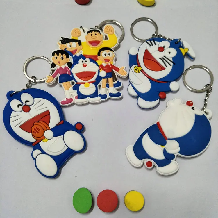 Японское аниме брелки Doraemon из ПВХ мягкий брелок новый силиконовый Nobita Nobi Minamoto