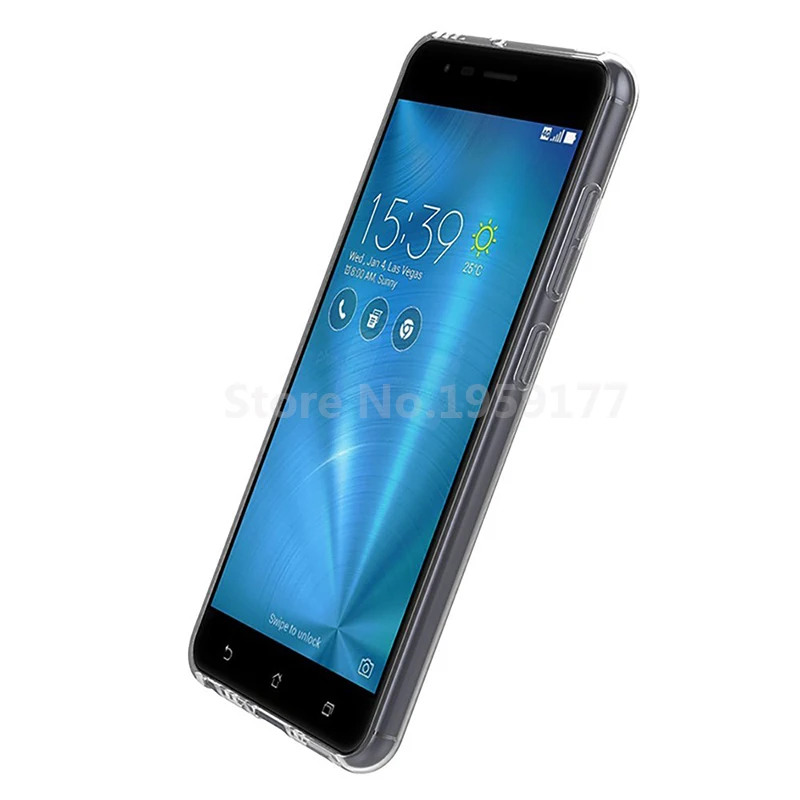 Original Soft Case ASUS Zenfone 3 Zoom ZE553KL Cover Silicone Back Phone For Z01HDA |