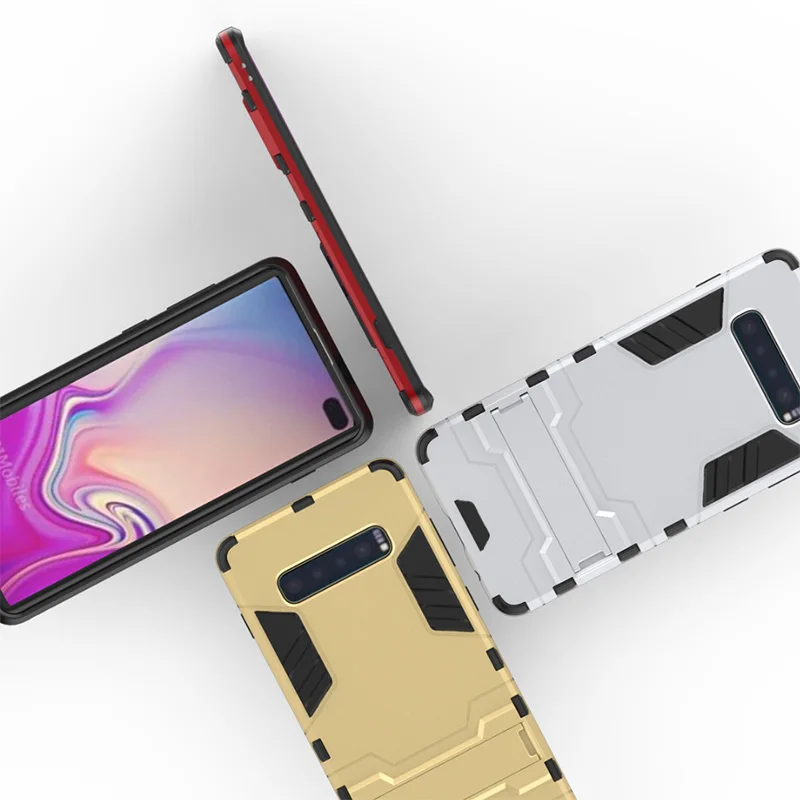 Cover For Samsung Galaxy S10e S10 Plus Case Rubber Robot Armor Phone Shell Hard Back S10E |