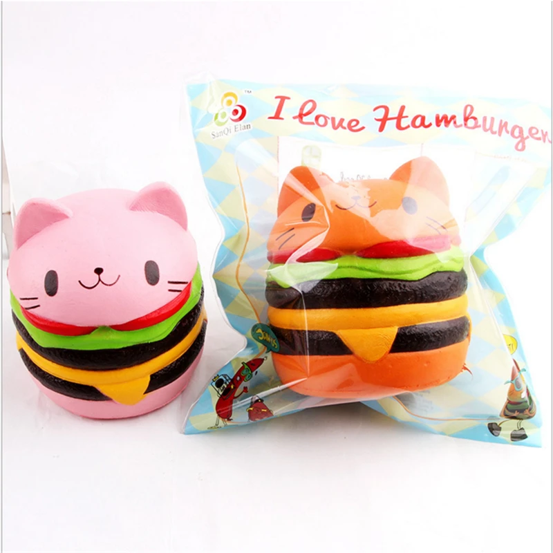 Cute Anti-stress Squishy Charm Slow Rising Unicorn Squishies Galaxy Panda Peach Banana Poop Tooth Cake Cream Toy Kawaii | Игрушки и