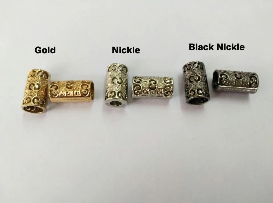 Оптовая продажа 100 шт./лот металлический цинковый сплав колокольчики концы шнура