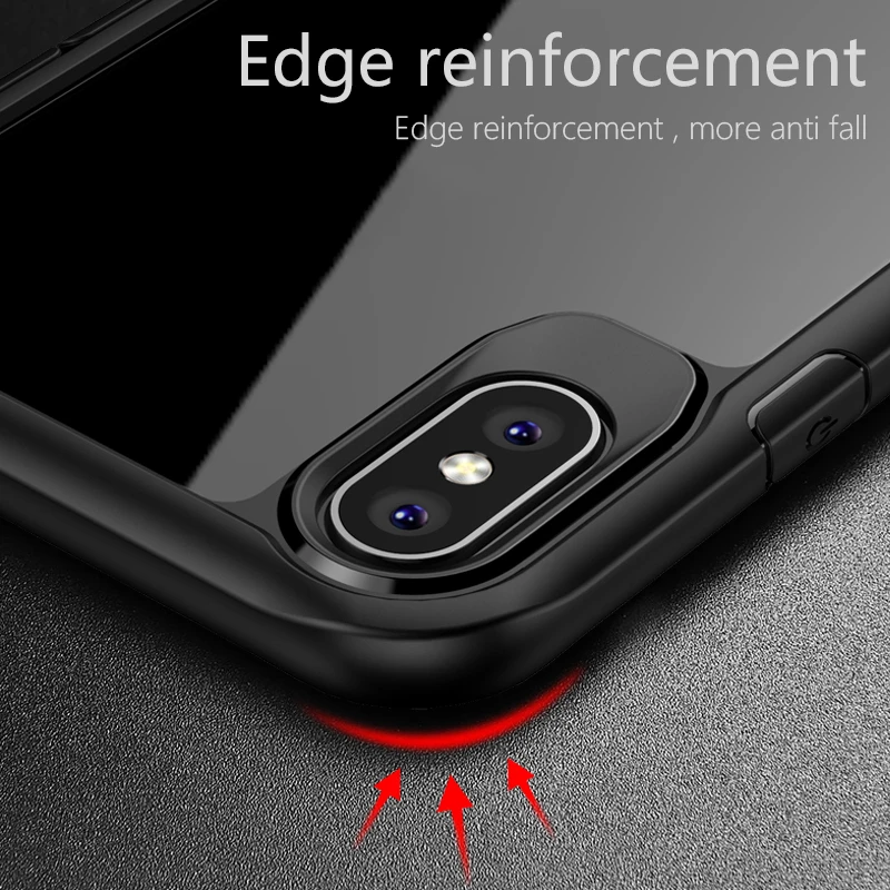 Connics телефон чехол для iPhone X прозрачный силиконовый анти стук защитный Чехол