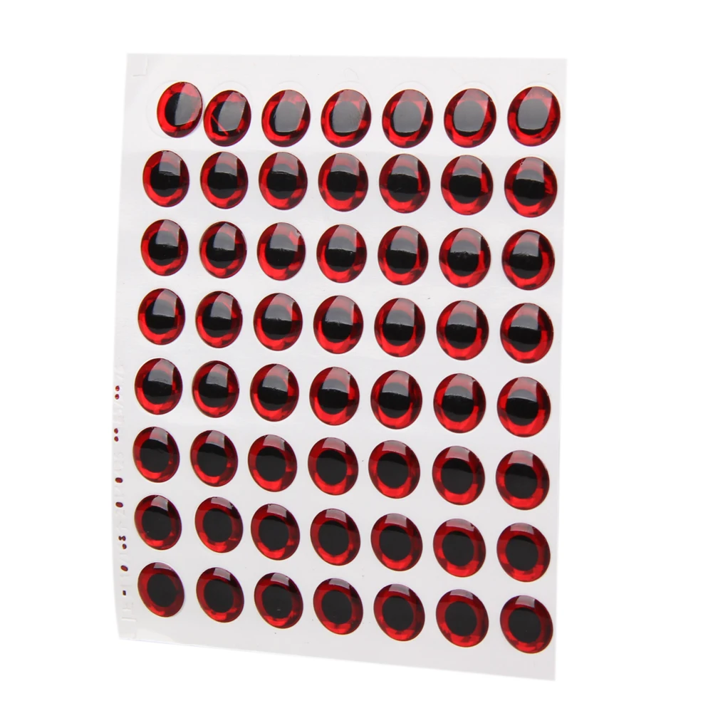 100 шт. объемная голографическая приманка рыбий глаз для вязания мушек джиггингов