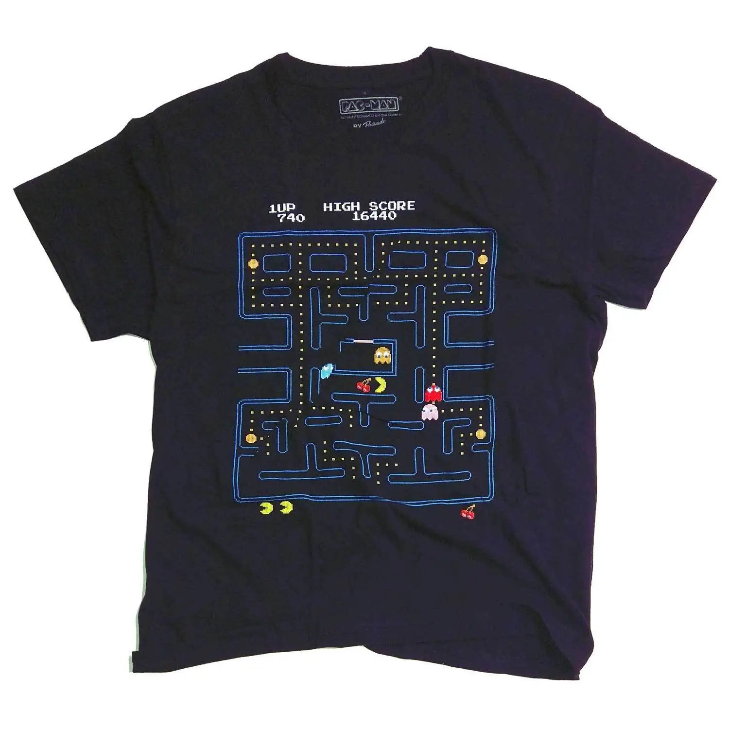 Классическая футболка для видеоигр-Pac Man 100% официальная Летняя мужская модная Arcade