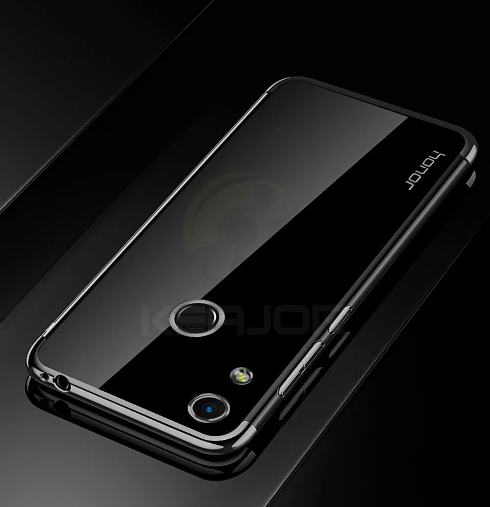 Чехол Keajor для Huawei Honor 8A, мягкий чехол из ТПУ и силикона, Роскошный прозрачный чехол-бампер для Huawei Honor 8A, чехол для телефона