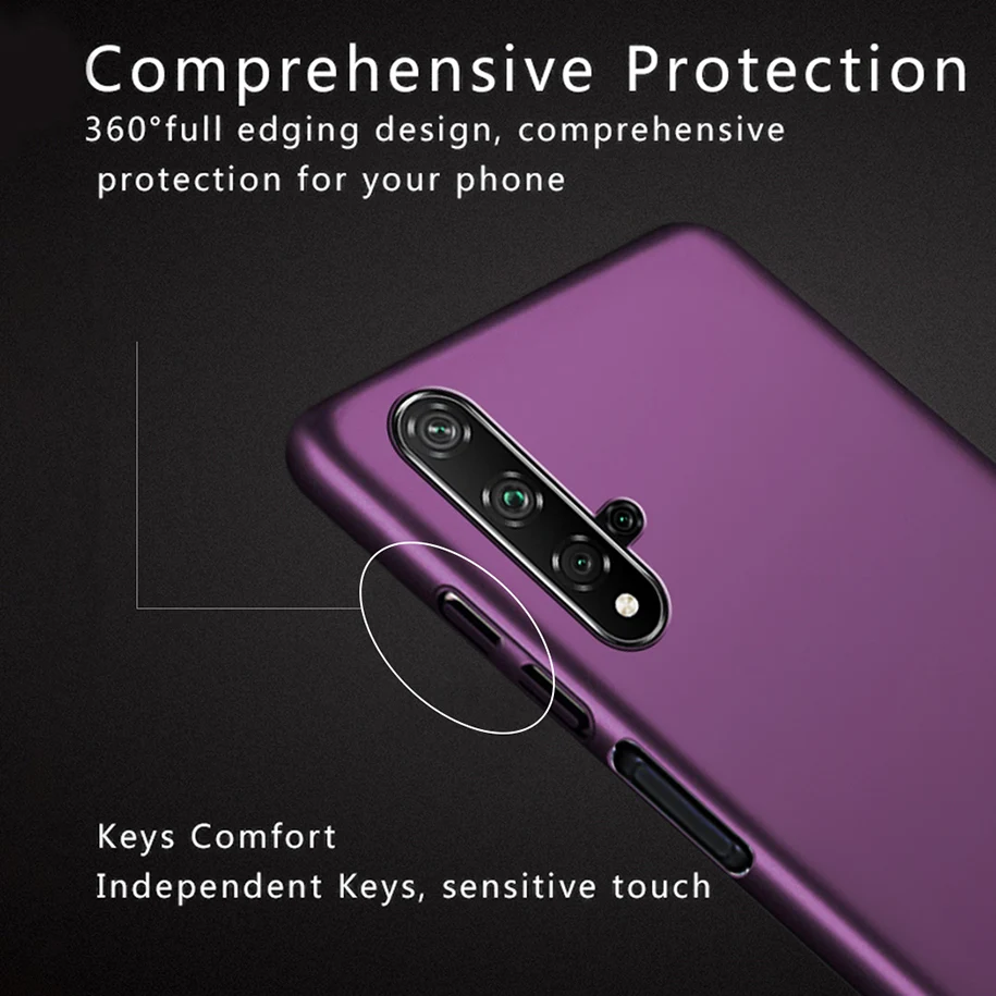 Чехол для Huawei Honor 20 Pro чехол 9X жесткий телефона из поликарбоната оболочка чехлы 20S