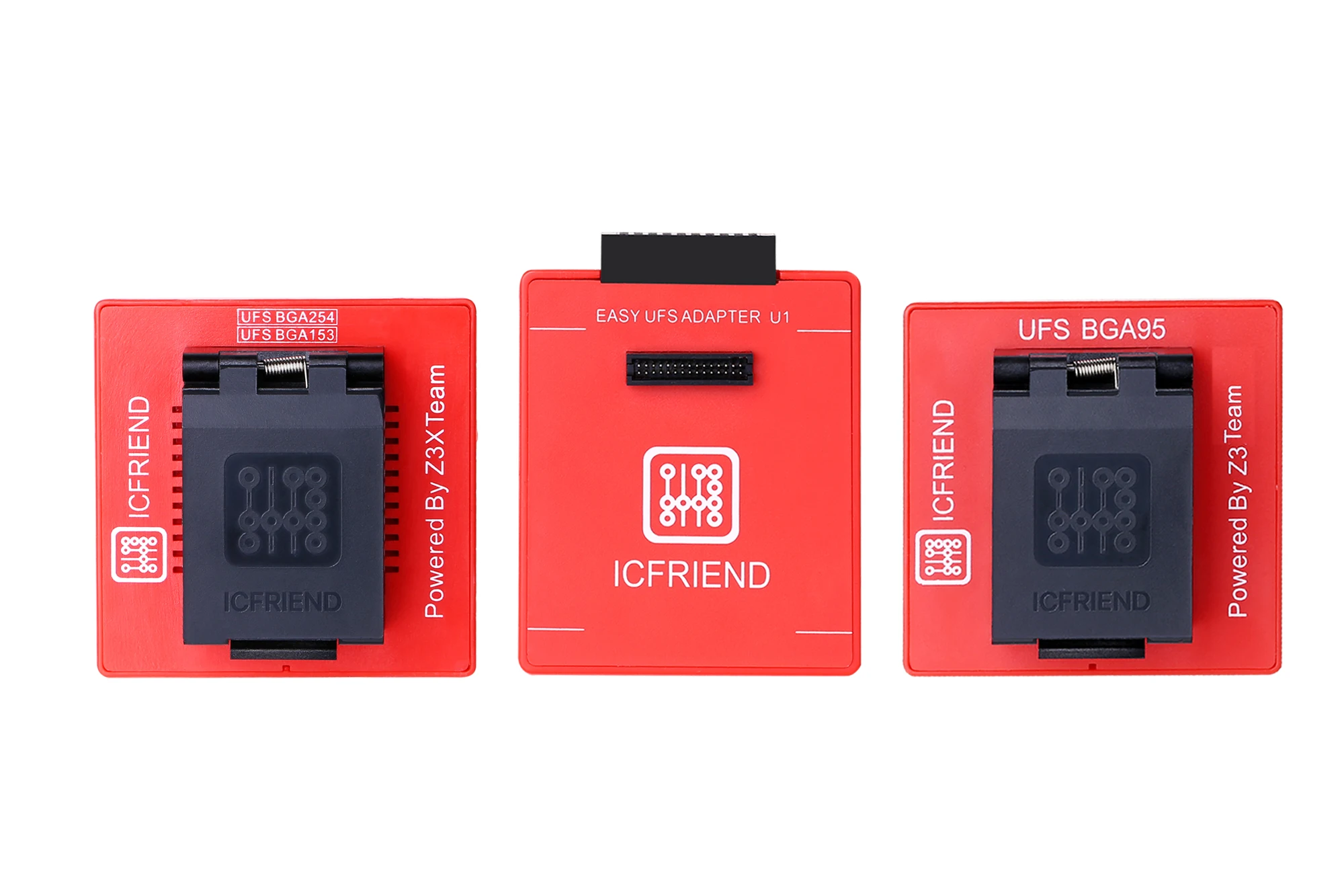 Новейший оригинальный разъем адаптера UFS ICFriend ICs 3 в 1 поддержка BGA254 BGA153 BGA95 с