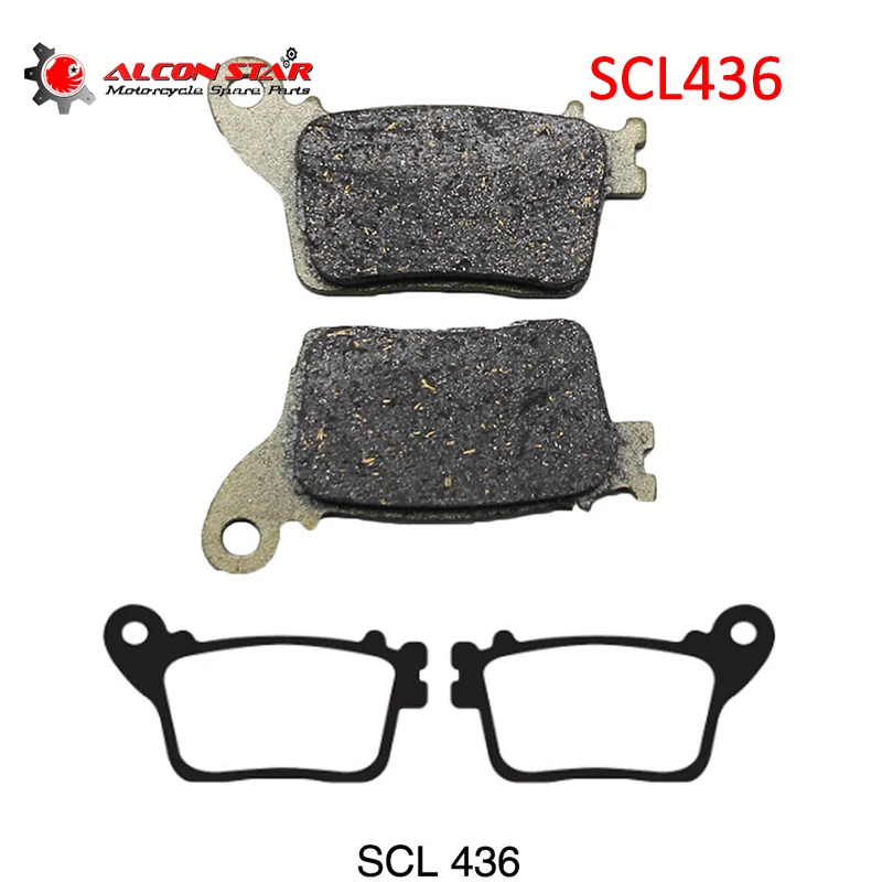 Задние тормозные колодки Alconstar для мотоцикла Honda CB600 CBR600 CBR1000RR Suzuki GSXR600 GSXR750 GSXR1000
