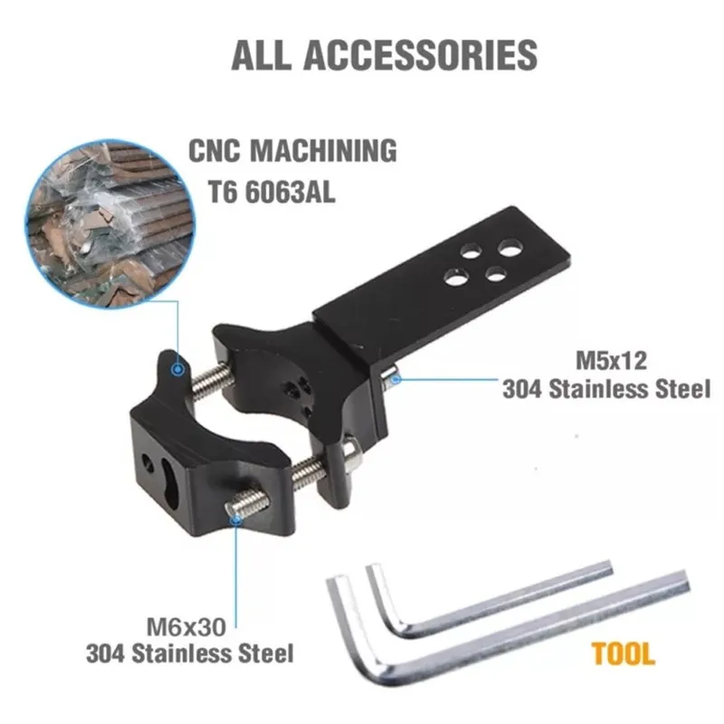 Универсальное крепление для мотоцикла кронштейн фар трубка вилка держатель