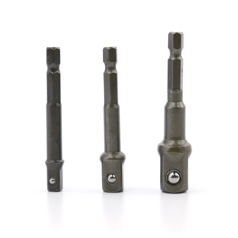 

Переходник для шестигранного сверла 1/2 дюйма, 1/4 дюйма, 3/8 дюйма, приводной удлинитель стержня, универсальный преобразователь ключей для удлинительного сверла, аксессуары для инструмента