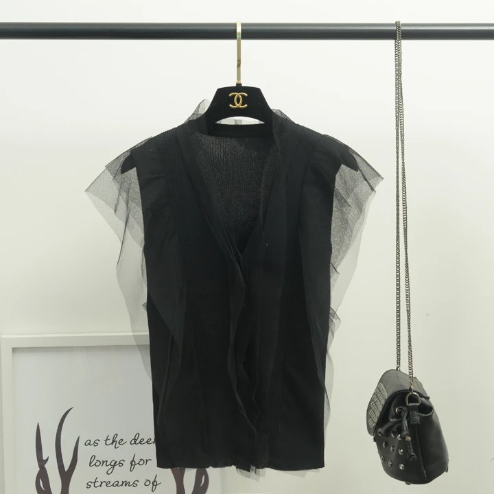 Женский кардиган с V-образным вырезом Alphalmoda изящный однобортный Кардиган без