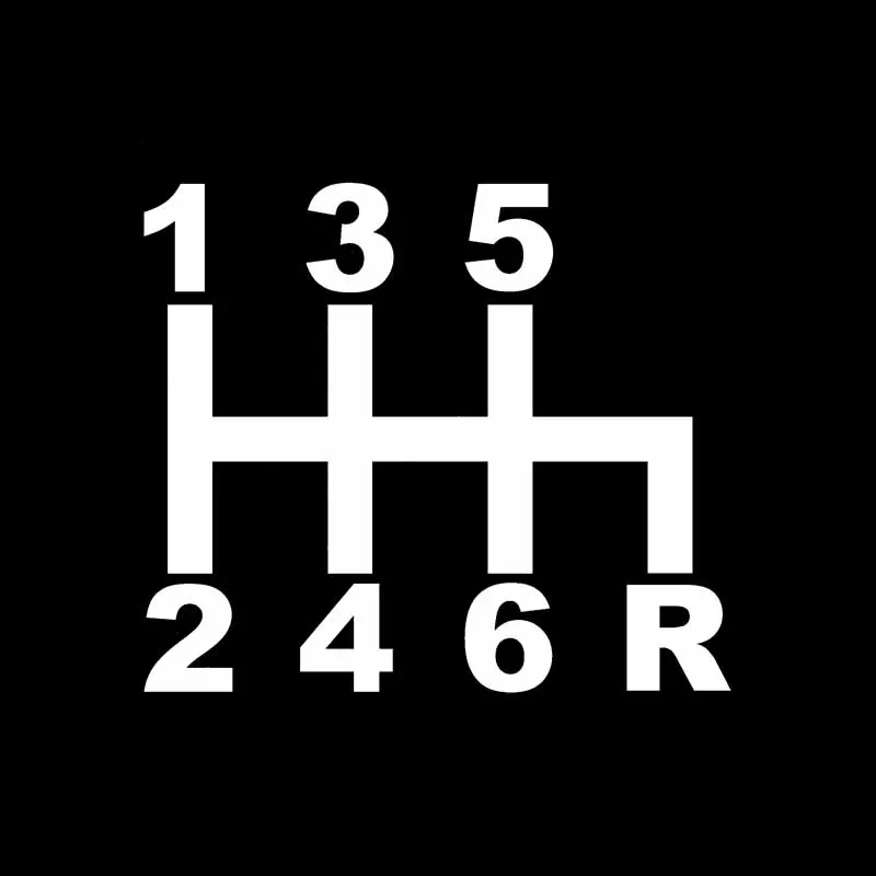 YJZT 15 6 см * 13 5 переключение передач автомобильная наклейка индивидуальная