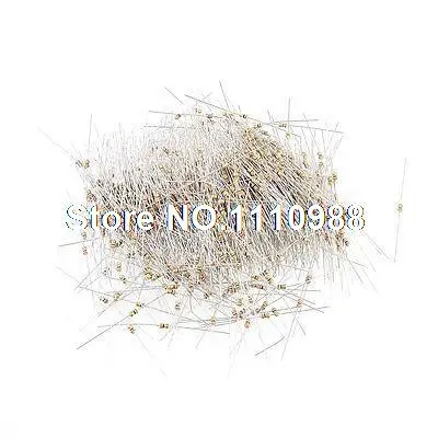 

1000 шт. 3-ом Ом 1/8 Вт 5% 4-полосные карбоновые пленочные резисторы