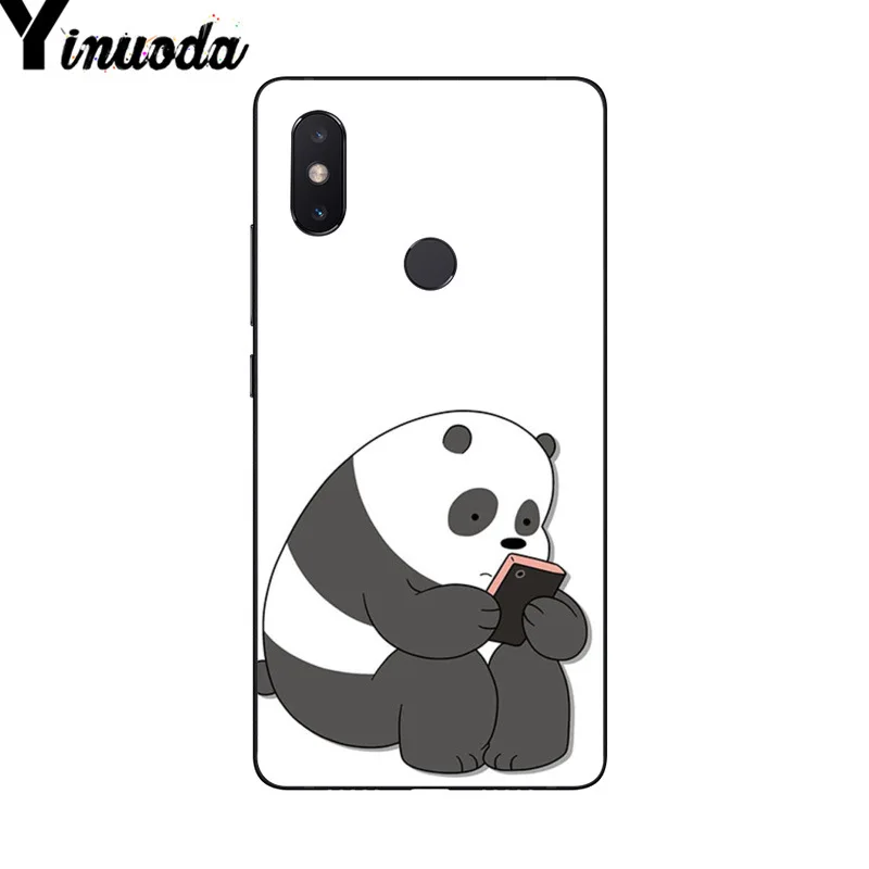 Чехол для телефона Yinuoda с милым рисунком панды Dab в виде животного Xiaomi Mi 6 Mix2 Mix2S Note3