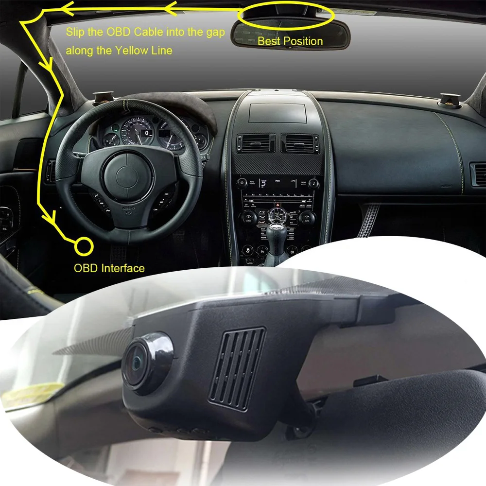 Видеорегистратор Full HD 1080 P WiFi ночное видение|car camera dvr|dvr video recorderdvr rd |