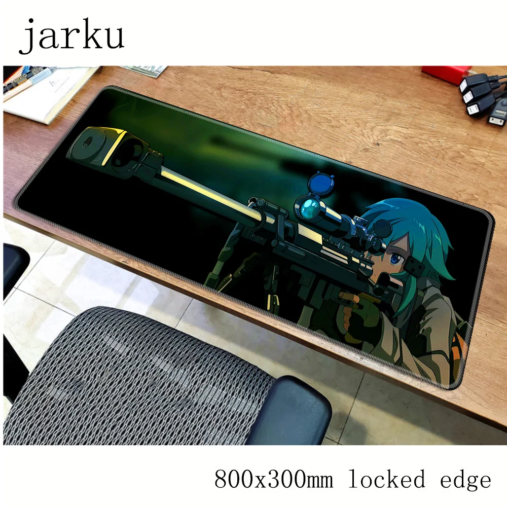 Коврик для мыши Sword Art Online computador gamer mause pad 800x300X2MM padmouse Indie Pop Для Мыши Эргономичный
