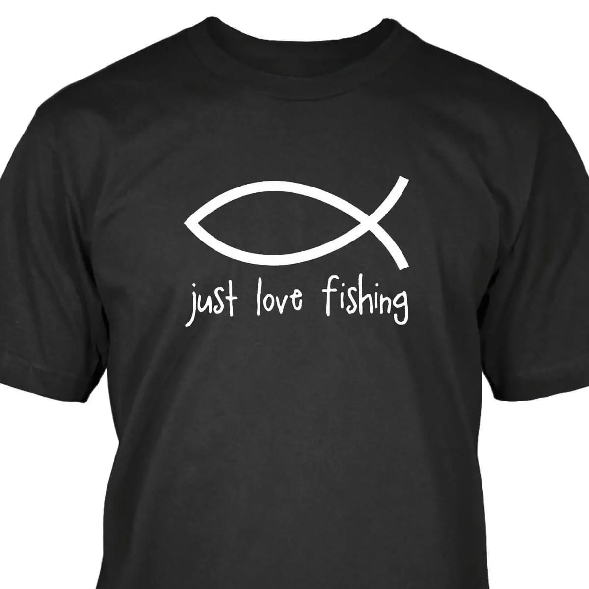 

2019 New Fashion Hot Sale Summer T-shirt Just Love Fishings T-Shirt Design