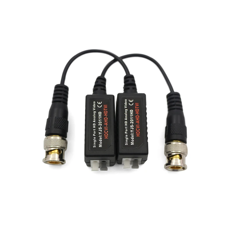 10 шт./5 пар видеонаблюдения UTP CAT5 RJ45 AHD Балун Видео Аудио Мощность для камеры