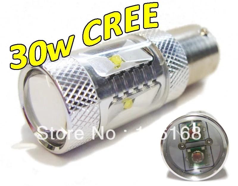 30 Вт белый CANBUS ERROR FREE CREE чипы P21W PY21W 382 BA15s Bau15s 1156 светодиодный автомобиль лампа