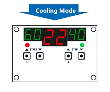 W1401 цифровой светодиодный дисплей термостат регулятор температуры DC12V термостат Интеллектуальный С NTC датчик скидка 32