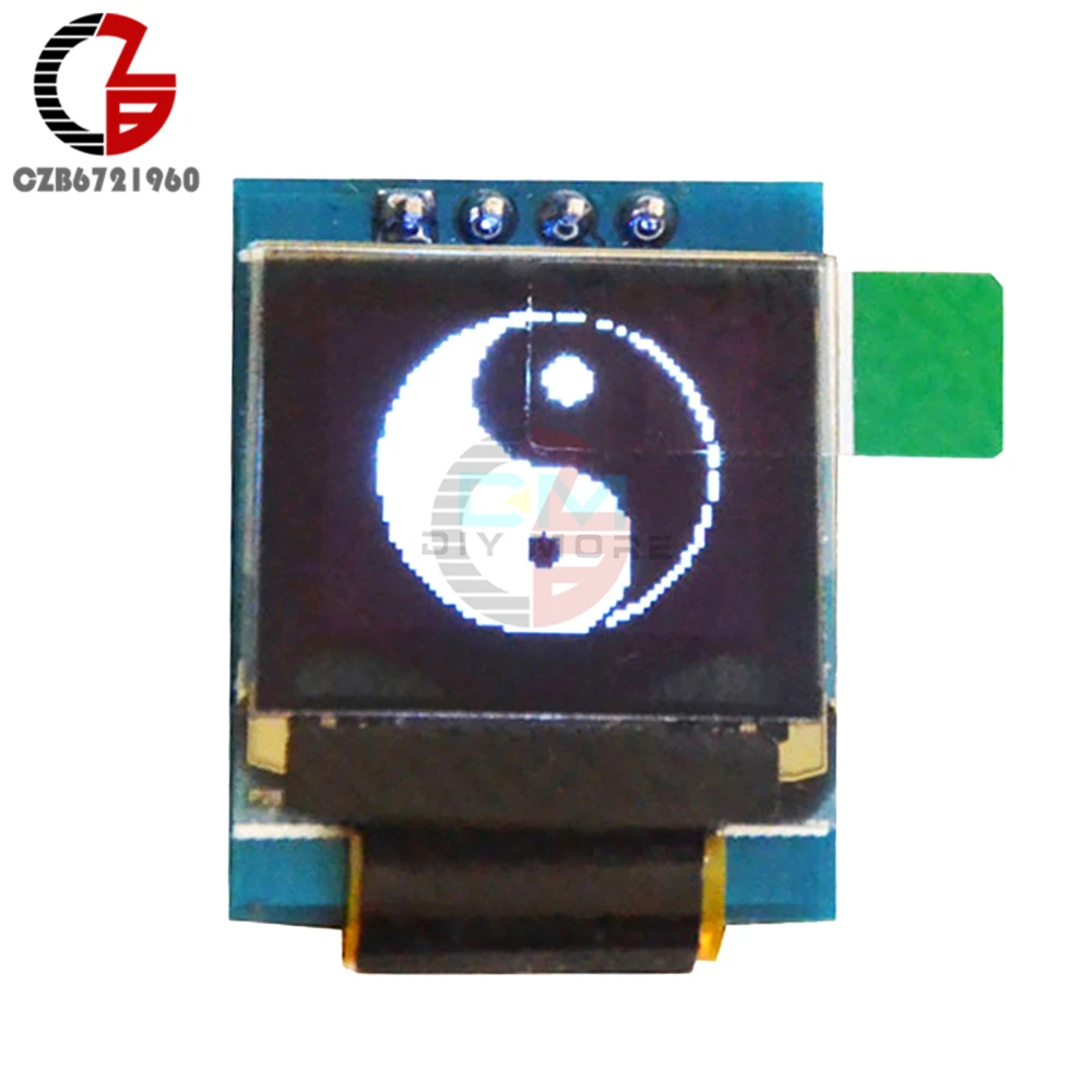 

White 0.66 inch OLED Display 4PIN Module 64x48 0.66" LCD Screen IIC I2C for Arduino AVR STM32