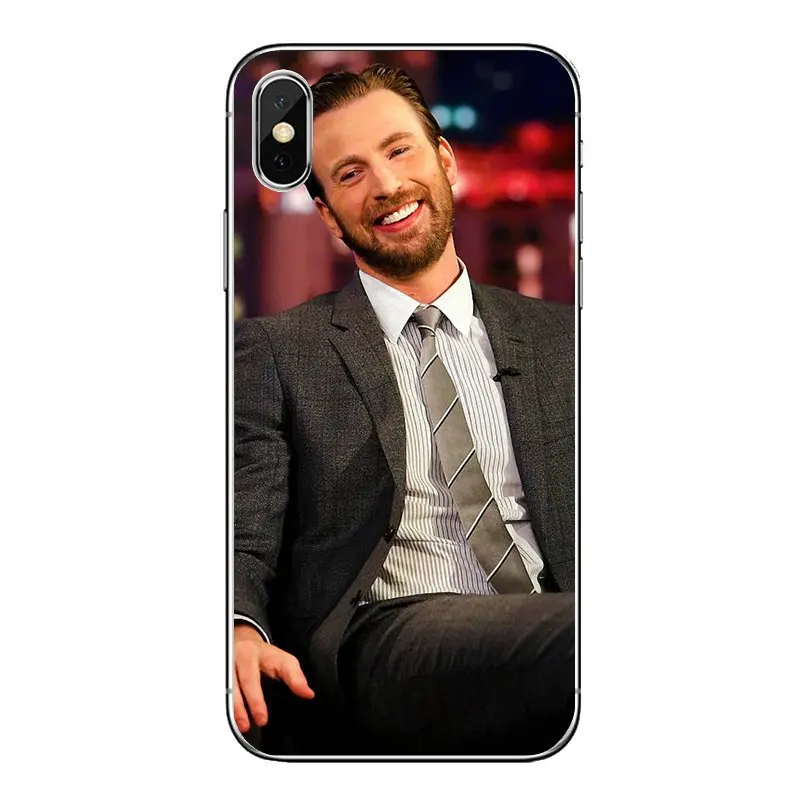 Пикантные США Человек Крис Эванс Капитан Америка для iPod Touch iPhone 4 4S 5 5S 5C SE 6 S 7 8 X XR XS