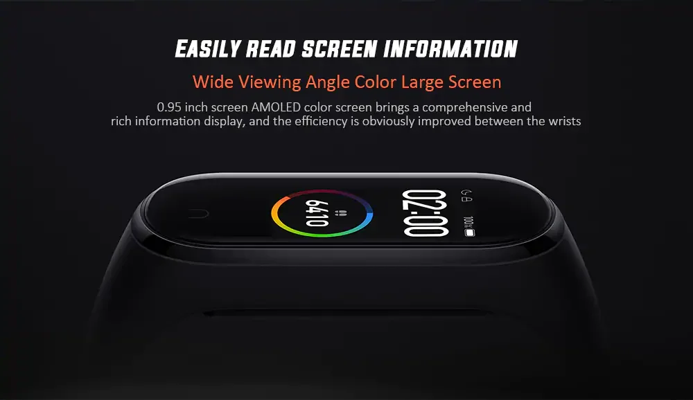 Новинка, Xiaomi mi-браслет 4, умный браслет, Bluetooth 5,0, пульсометр, фитнес-браслет, Amoled, цветной сенсорный экран, mi Band 4