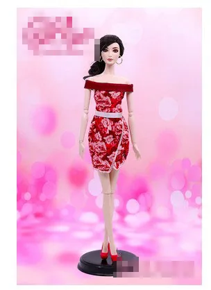 13 a dress only Одежда для кукол, платье, красивое модное платье для куклы BB BBI932 - Цвет: 13 a dress only