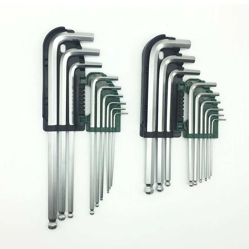 Mainpoint 9 шт. шестигранный ключ набор гаечных ключей усиленный упрочненный