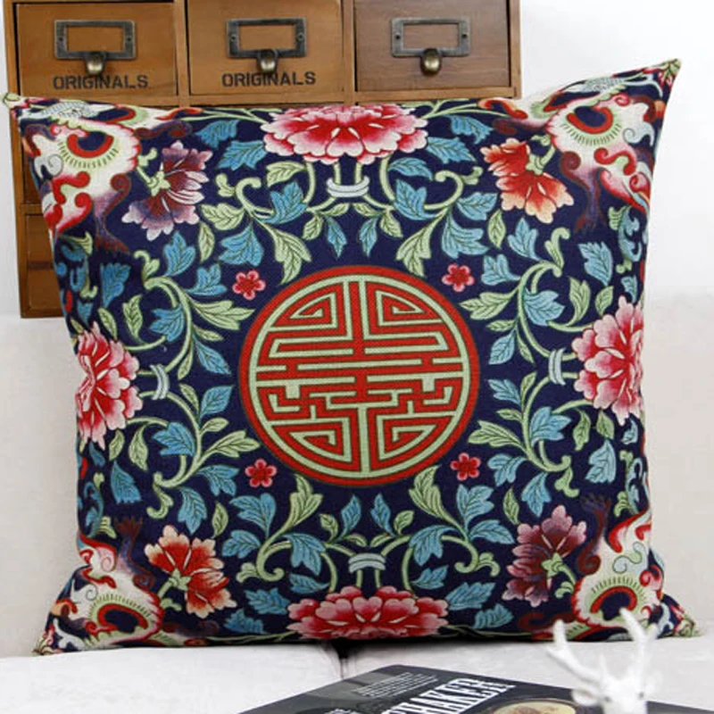 Мода Наволочки Винтаж Наволочка Диван Подушками Housse Де Coussin 2016 Белье Хлопок