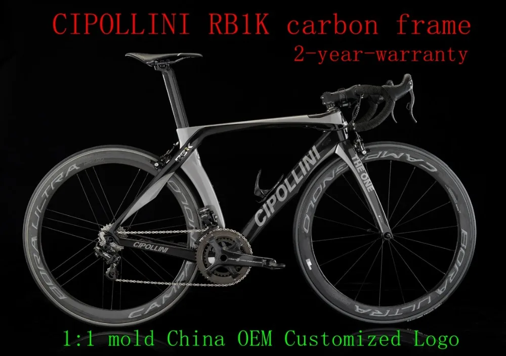 Velosa CIPOLLINI RB1K карбоновая рама для шоссейного велосипеда, рама+ вилка+ подседельный штырь, 700C супер светильник, карбоновая рама RB1000 T1000