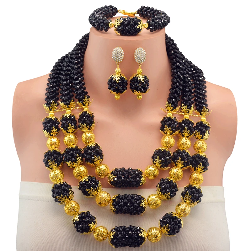 Новинка 2017 наборы свадебных ювелирных изделий белые нигерийские Свадебные