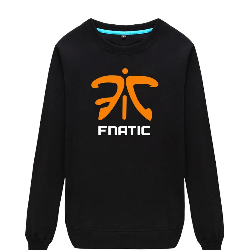 Форма fnatic Team League of Legends толстовка с длинными рукавами в стиле Харадзюку мягкие