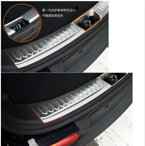 For KIA Sportage R 2015 2016 high quality rear door sill plate / bumper protector 304 brushed stainless steel 2 | Автомобили и