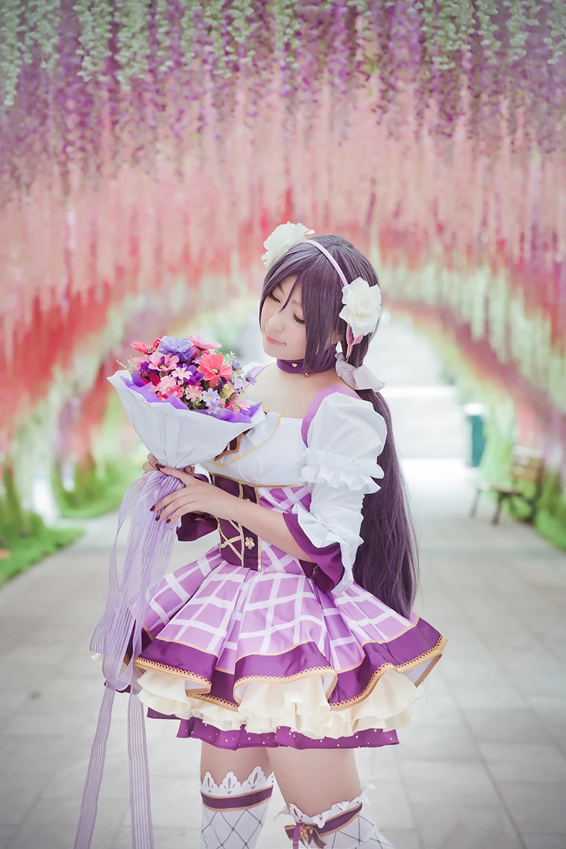Женский костюм для косплея love live аниме на вечерние эллоуин мультяшный персонаж
